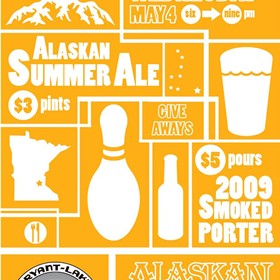 Print Design: Alaskan Brew release